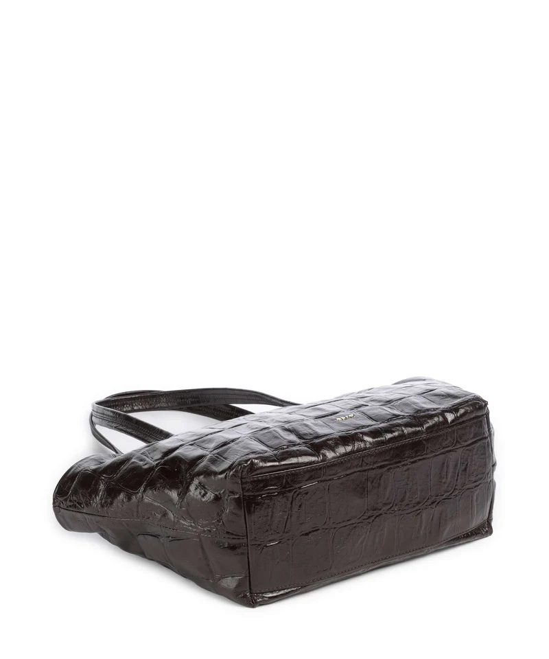 Abro Maxxi Cocco Alba Schultertasche dark brown