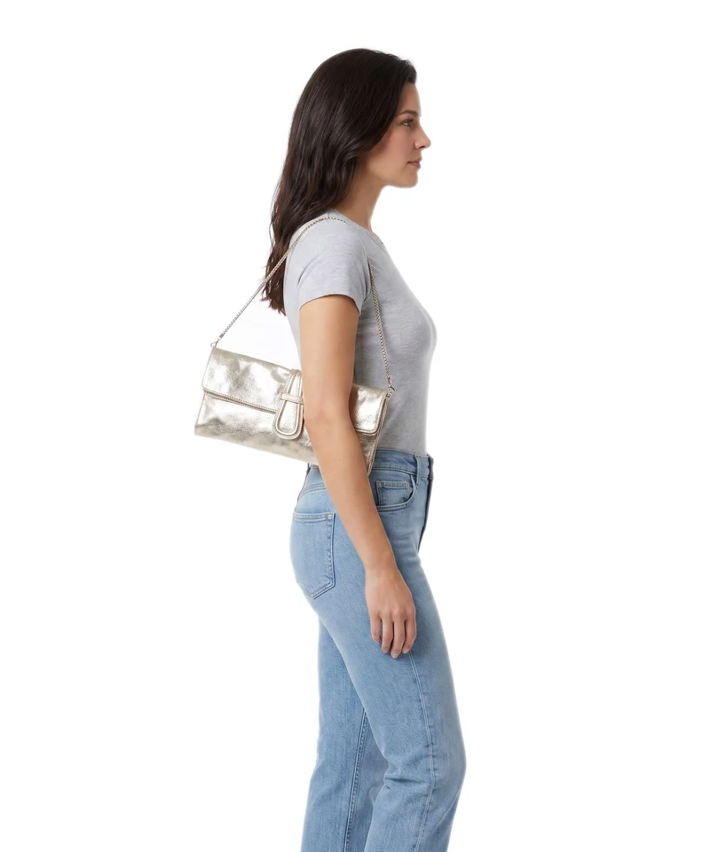 Abro Mimosa Luna Schultertasche gold