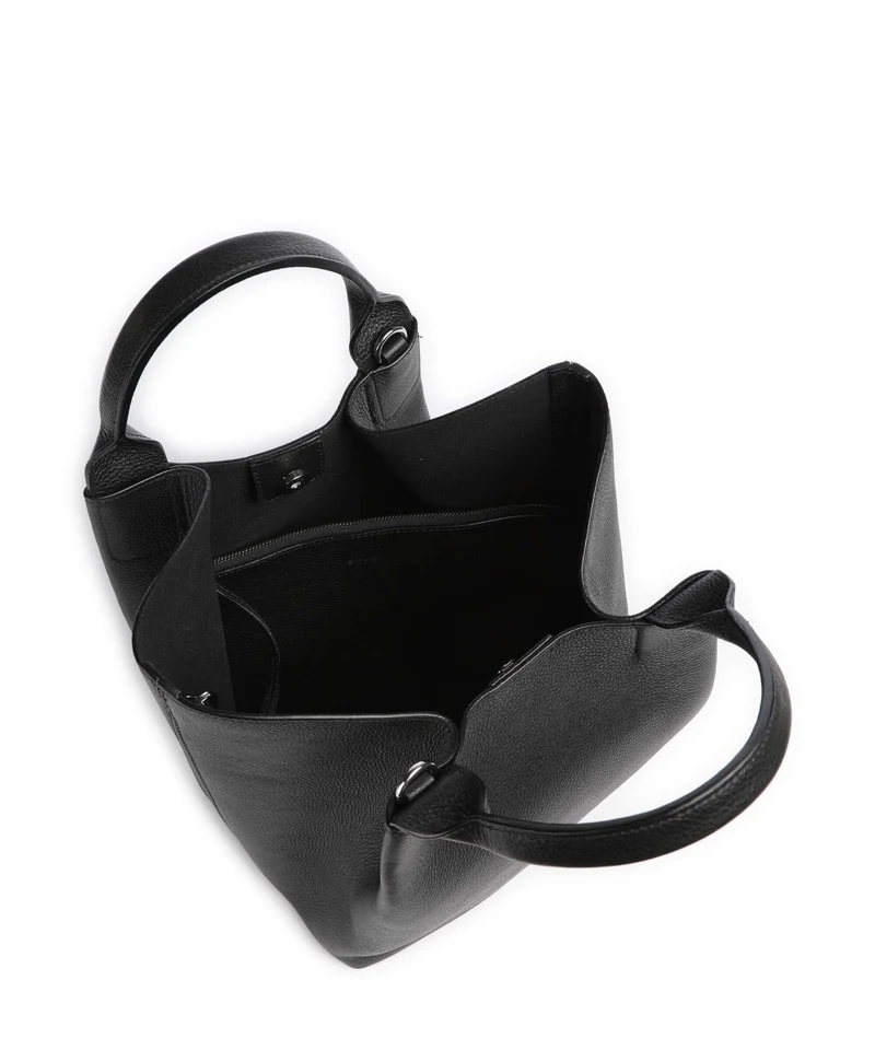 Abro Agave Essential Medium Handtasche black/nickel