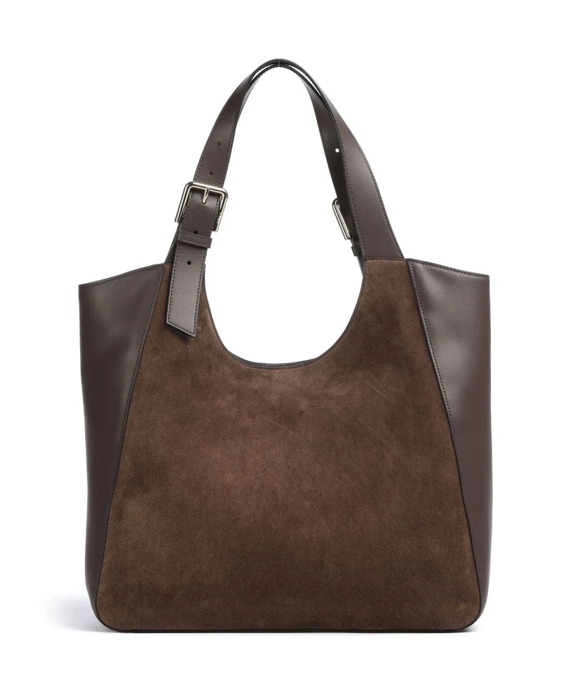 Furla Dora L Shopper toni cioccolato