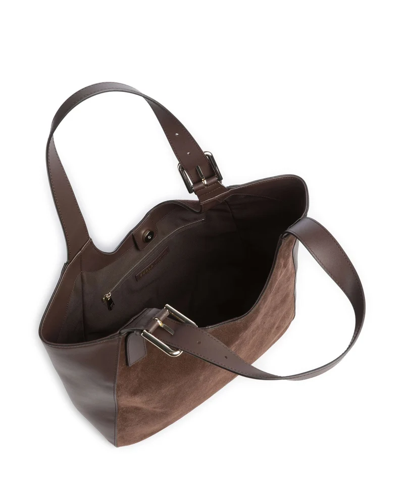 Furla Dora L Shopper toni cioccolato