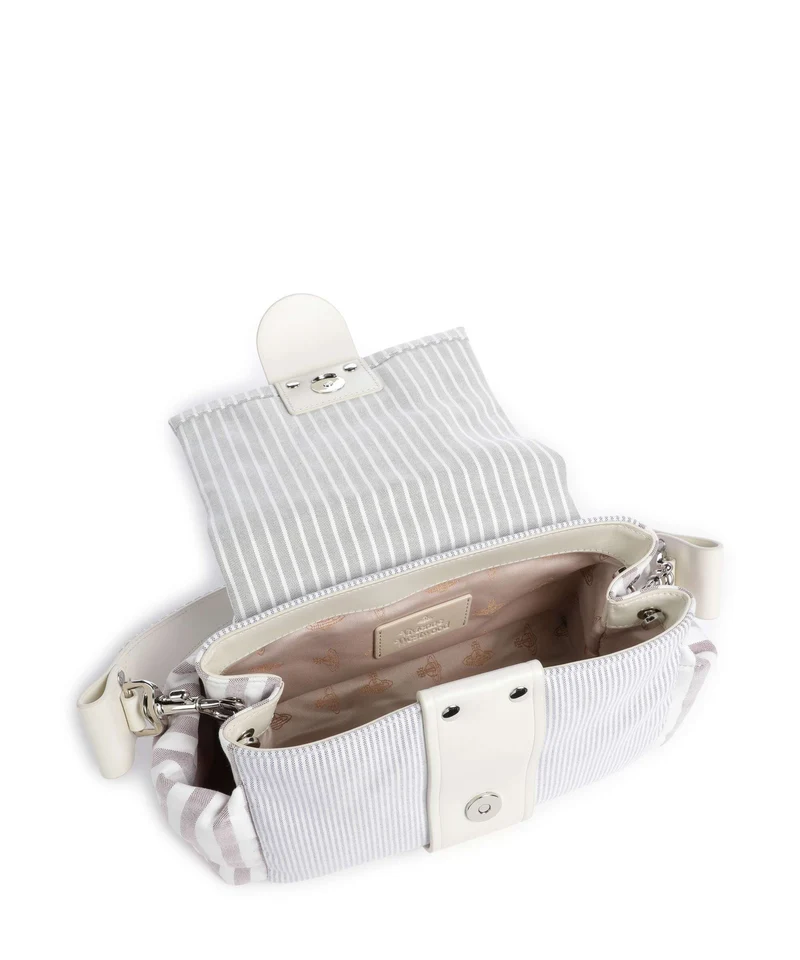 Vivienne Westwood Hazel Treasure Classic Oxford Shirt Schultertasche multi