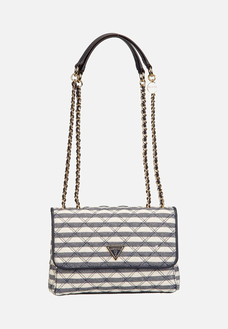 Giully II 2 Comp Conv Flap Navy Multi - Crossbody Bag