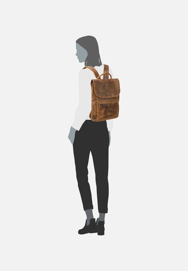 Vintage 1544 Sattelbraun - Rucksack