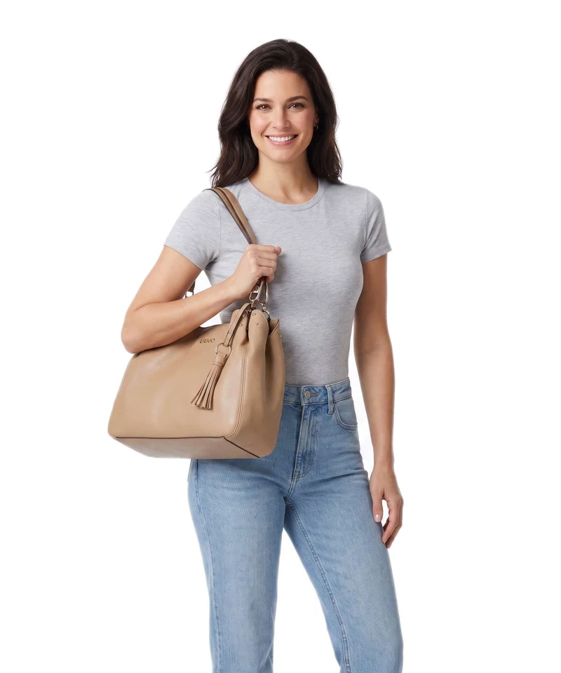 Liu Jo Cirry M Shopper cammello