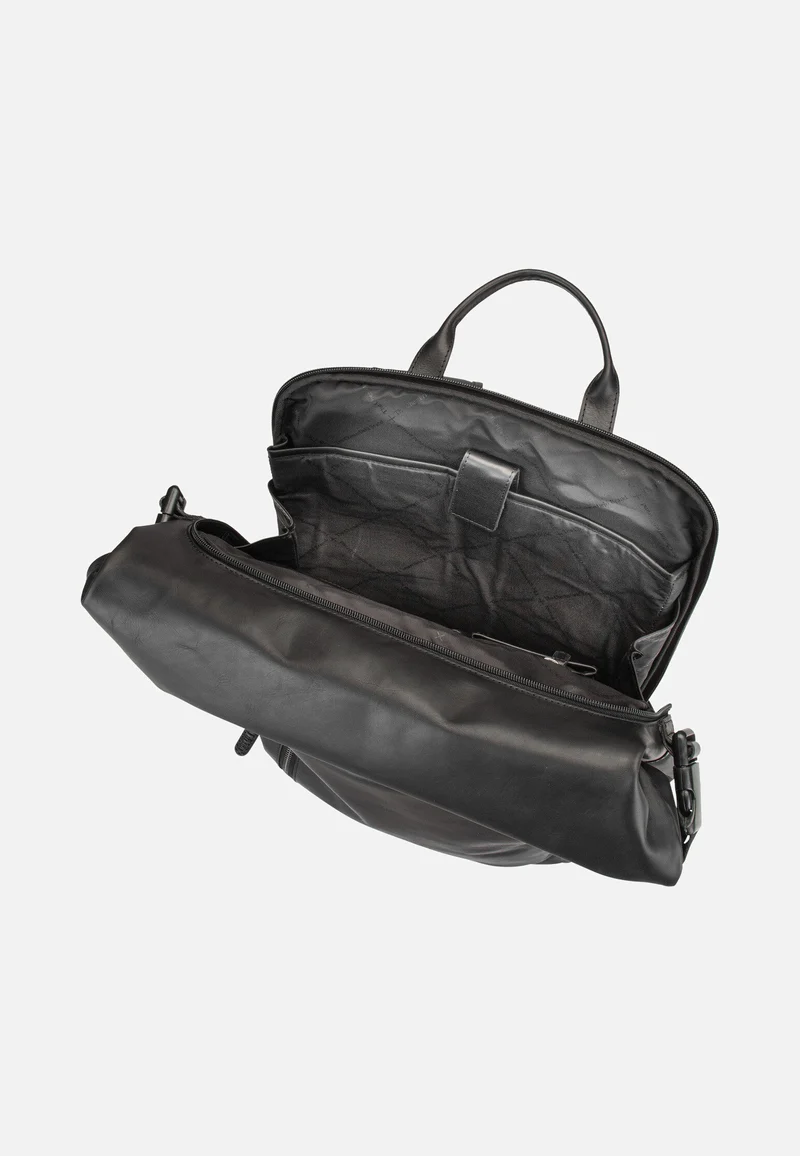 Liverpool 0309 Black - Rolltop Rucksack