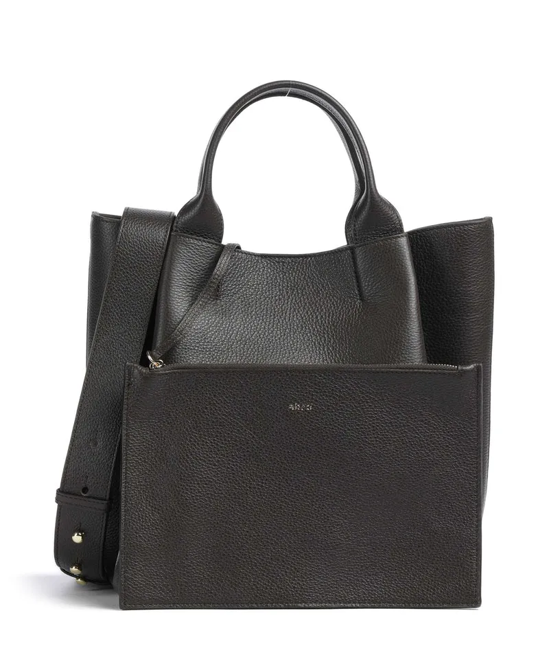Abro Agave Essential Medium Handtasche dark brown