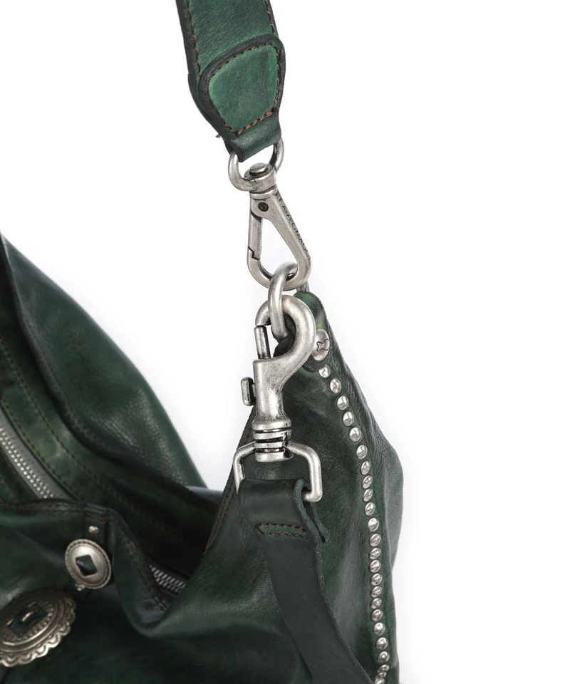 Campomaggi Beuteltasche green bottle