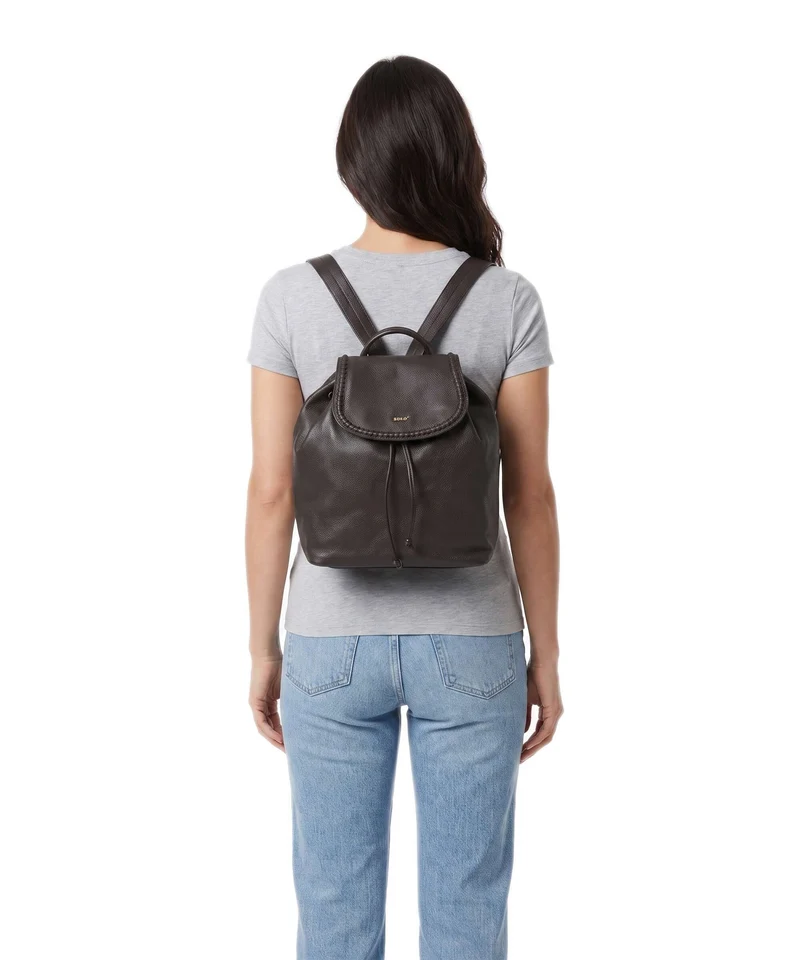 Abro Agave Signature Rucksack dark brown