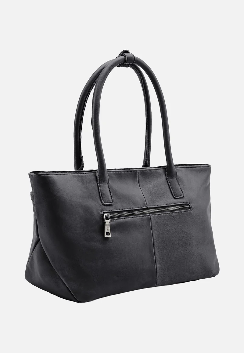Belted With Love Shopper Black - Shopper