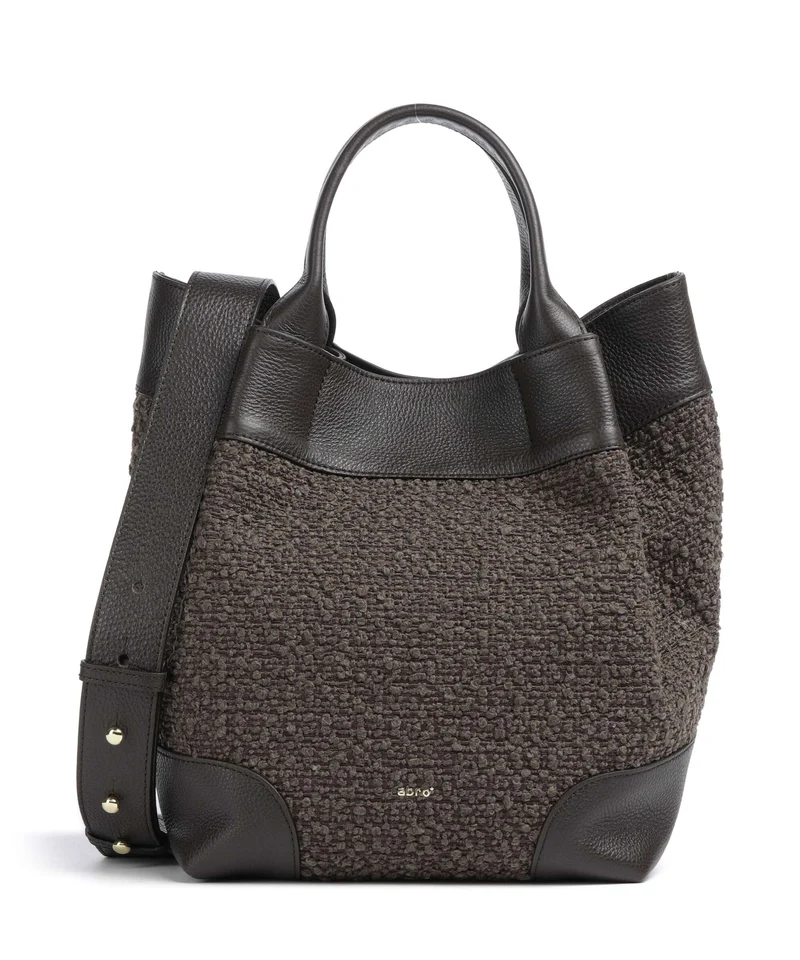 Abro Boucle´ Essential Medium Handtasche dark brown