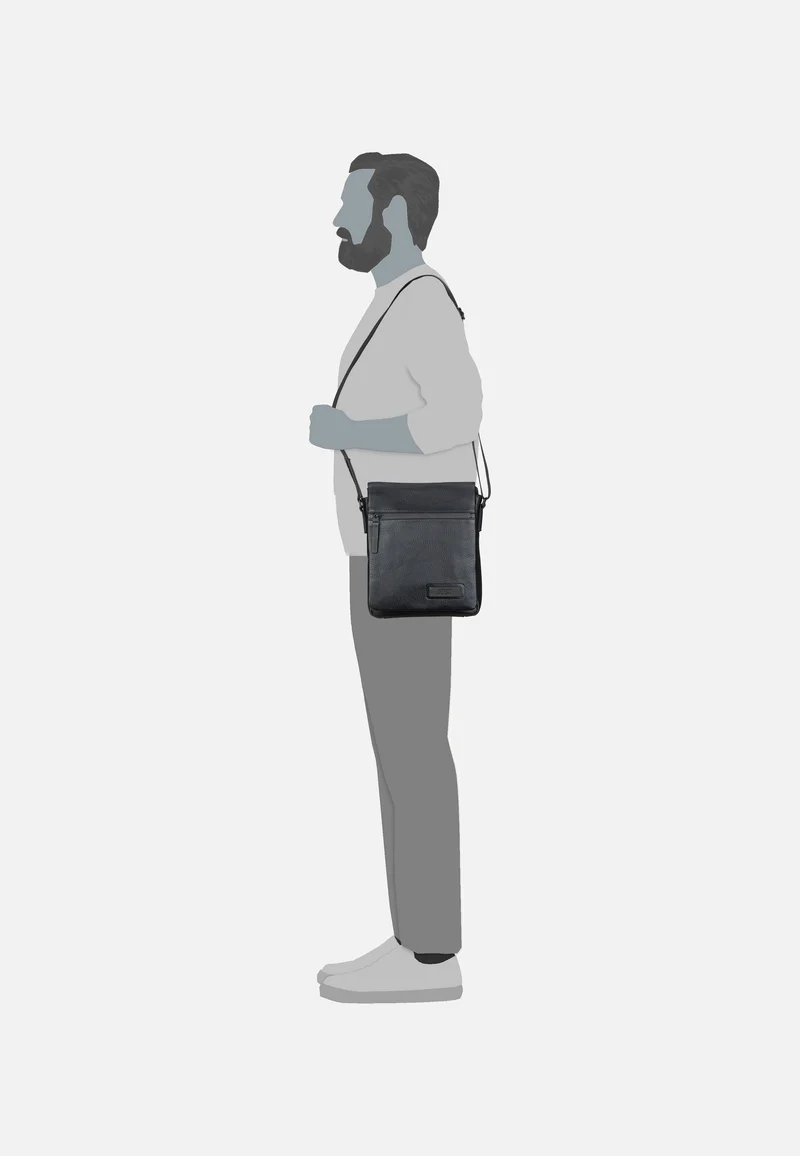 Stockholm Flap S Black - Crossbody Bag