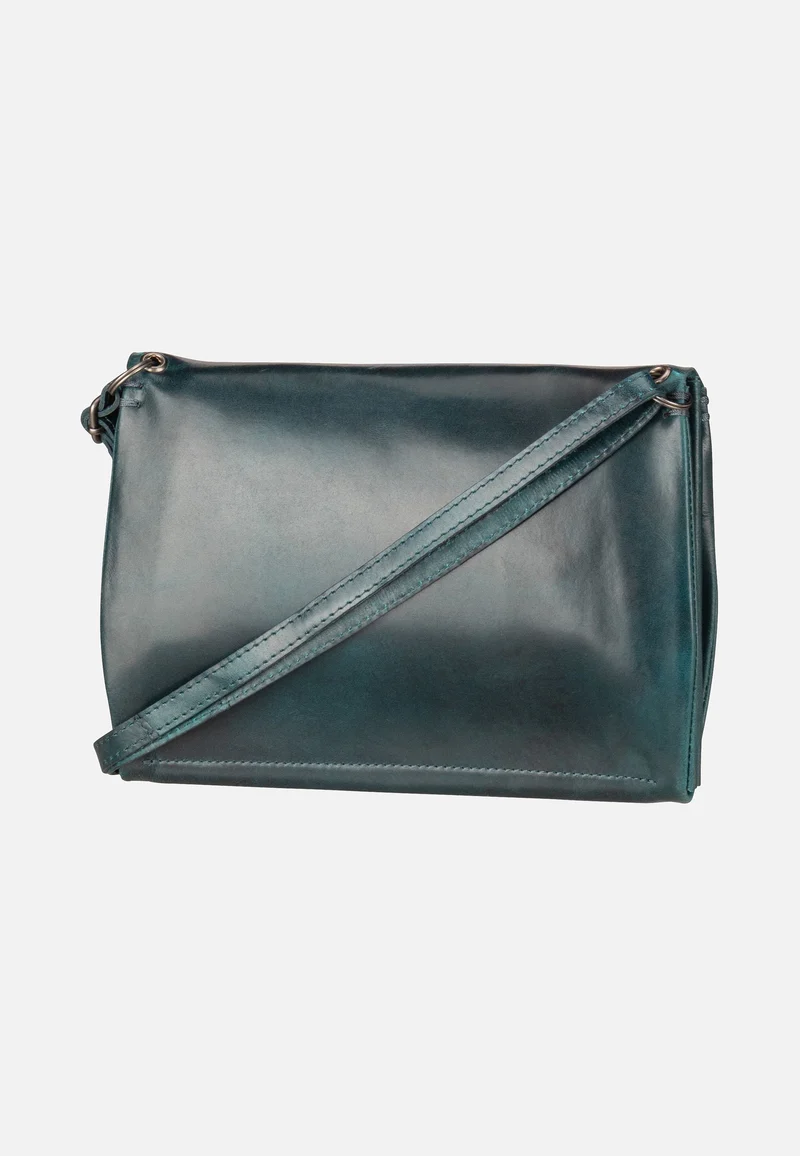 Fold Handbag Clutch L FO3 Petrol - Crossbody Bag