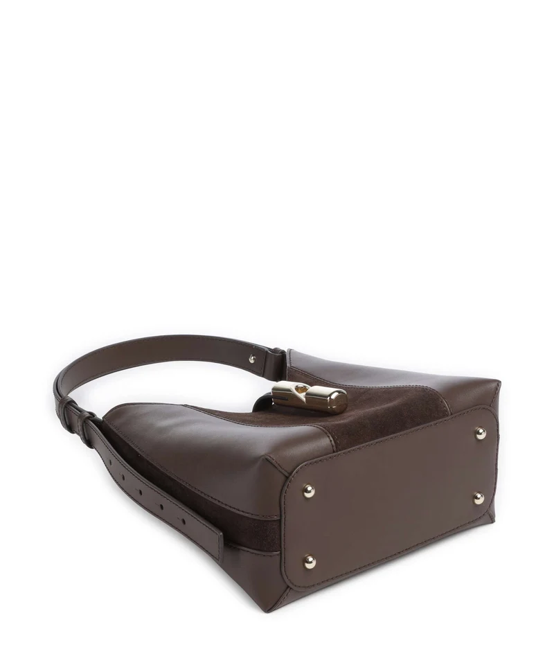 Furla Goccia S Schultertasche toni espresso