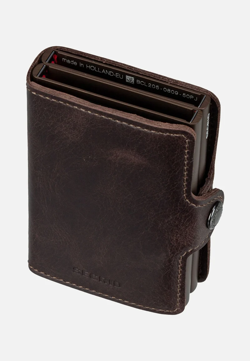 Twinwallet Vintage Chocolate - Portemonnaie