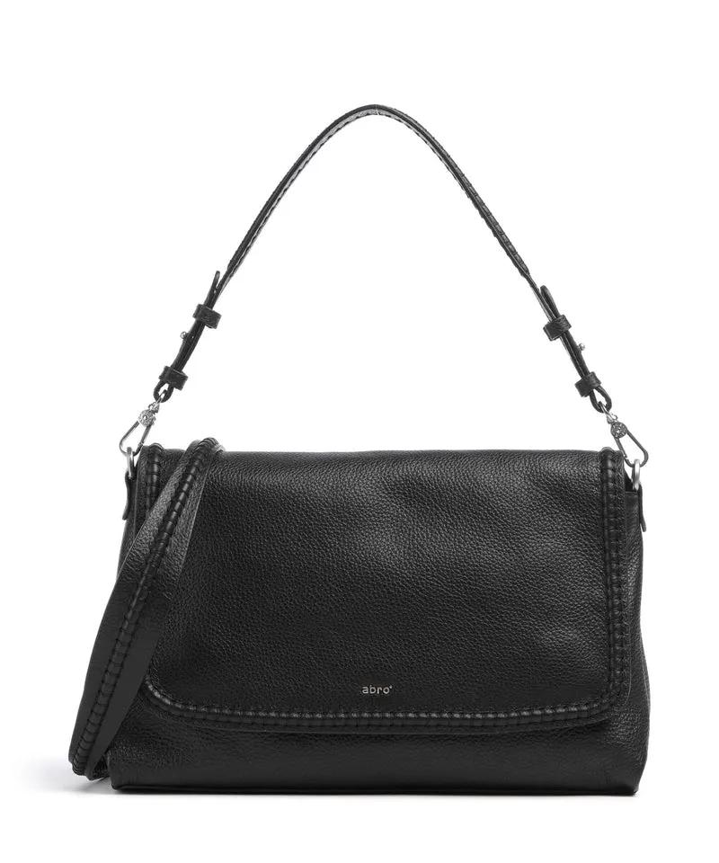 Abro Agave Signature Big Schultertasche black/nickel