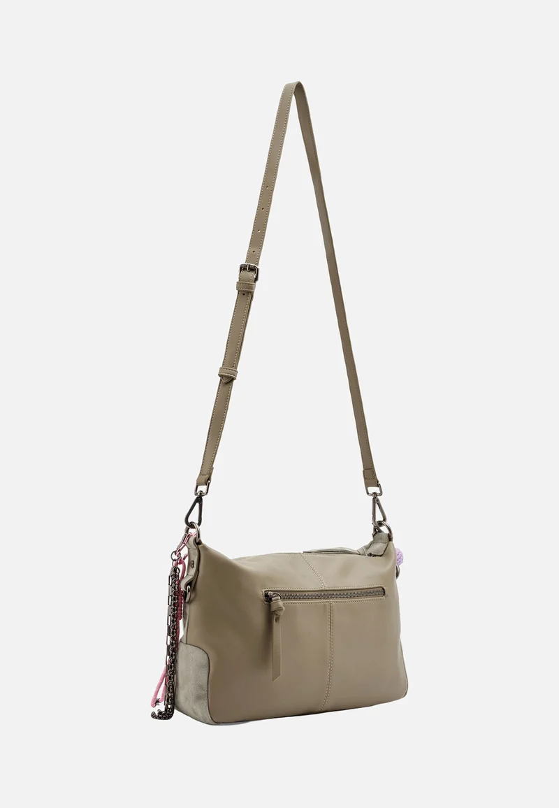 Beautiful Mess Shoulderbag Taupe - Schultertasche