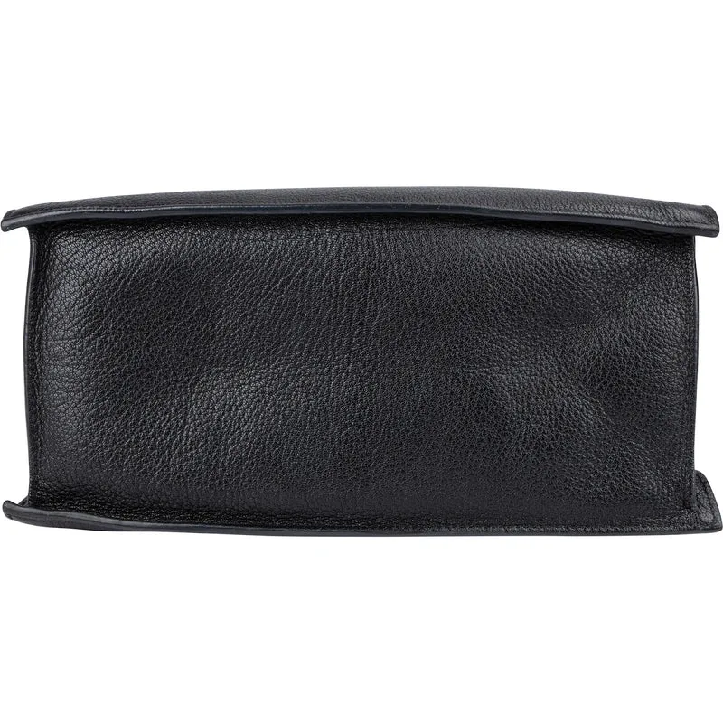 Miu Miu Grained Leather Shopping Tote Shoulder Bag