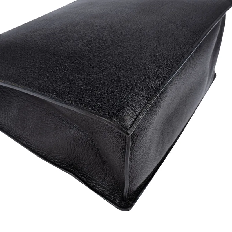 Miu Miu Grained Leather Shopping Tote Shoulder Bag