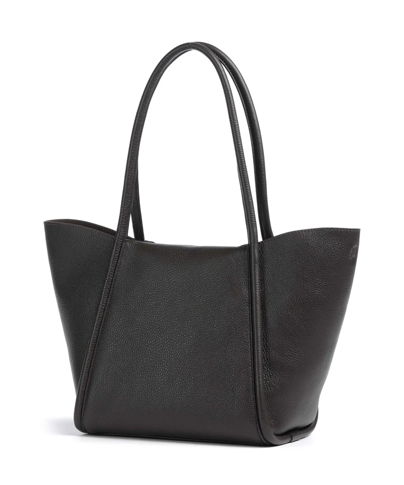Abro Agave Willow Small Shopper dark brown