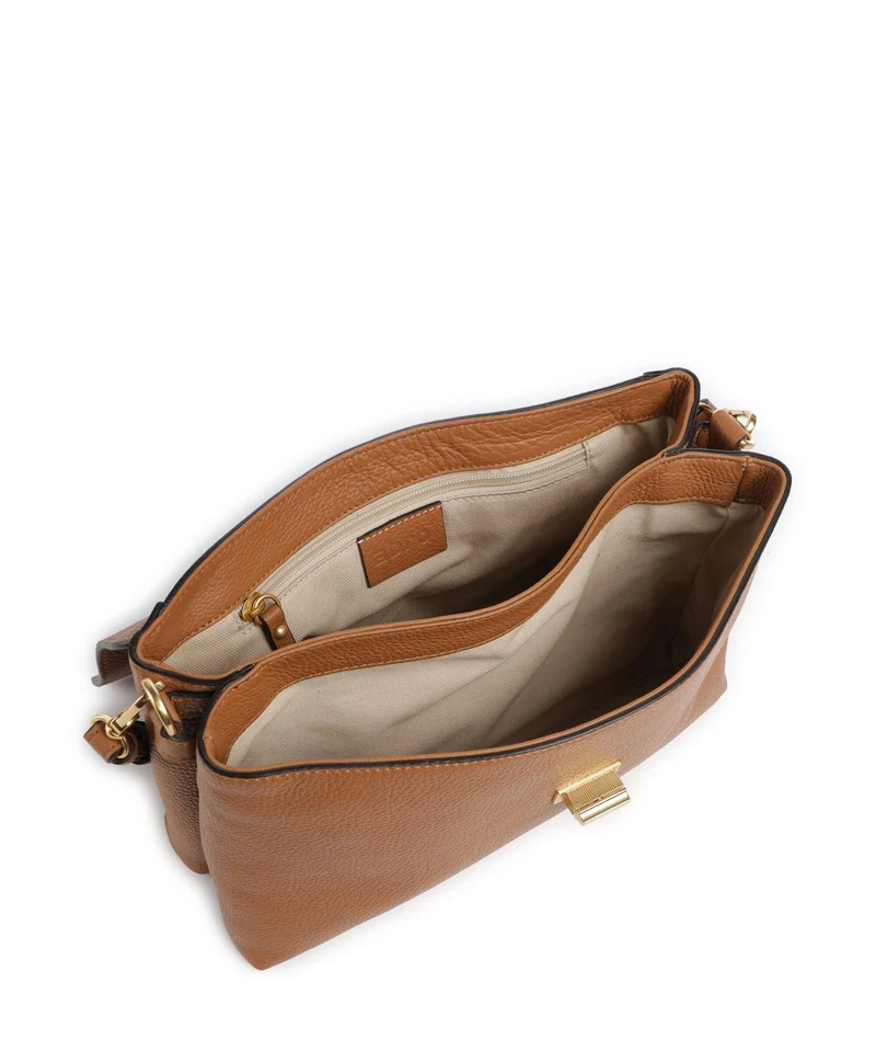 Abro Agave Twist Schultertasche cuoio