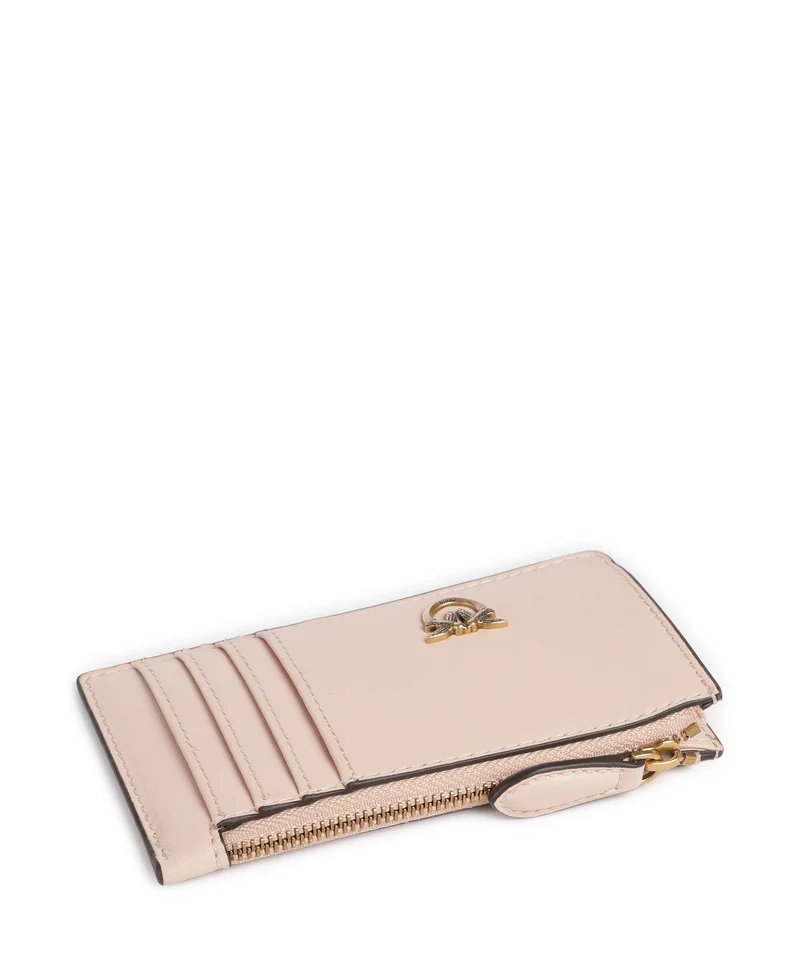 Pinko Airone Kreditkartenetui rosa cammeo/antique gold