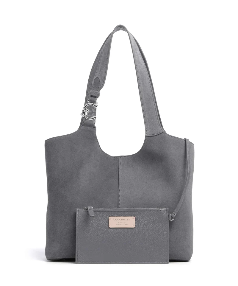 Coccinelle C-Easy Suede Beuteltasche stove