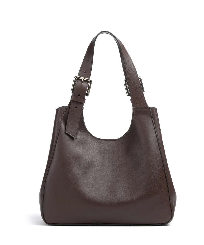 Furla Dora M Shopper dark cioccolato