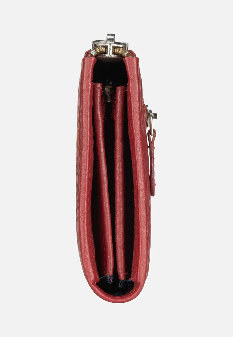 Hirsch 70608 Granat - Portemonnaie