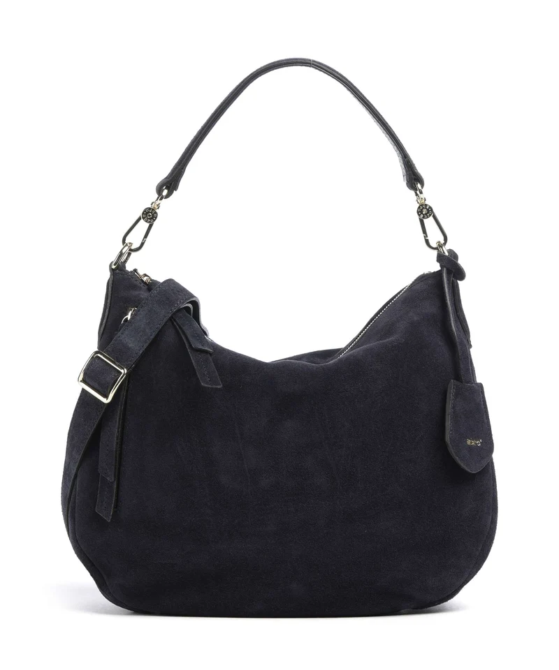 Abro Suede Juna Small Beuteltasche navy