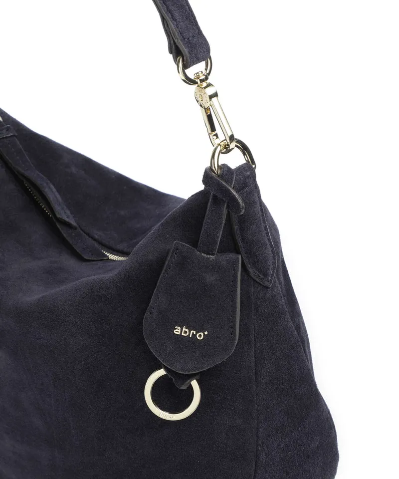 Abro Suede Juna Small Beuteltasche navy