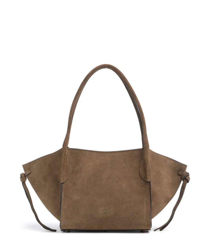 Abro Suede Vibe Small Schultertasche khaki