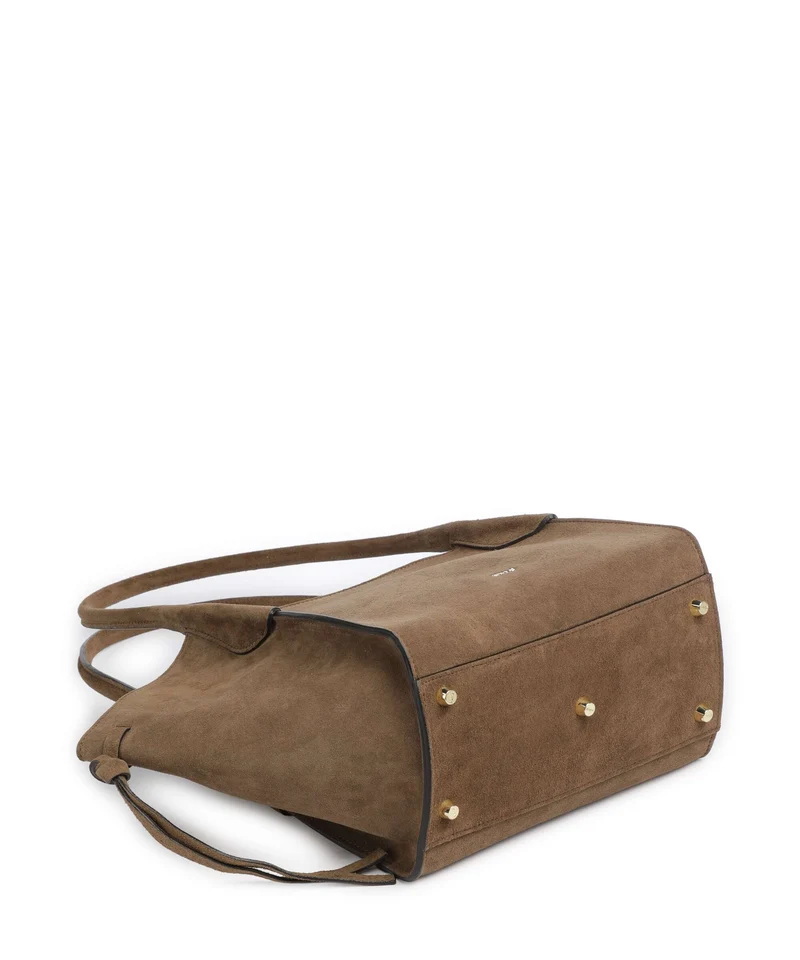 Abro Suede Vibe Small Schultertasche khaki