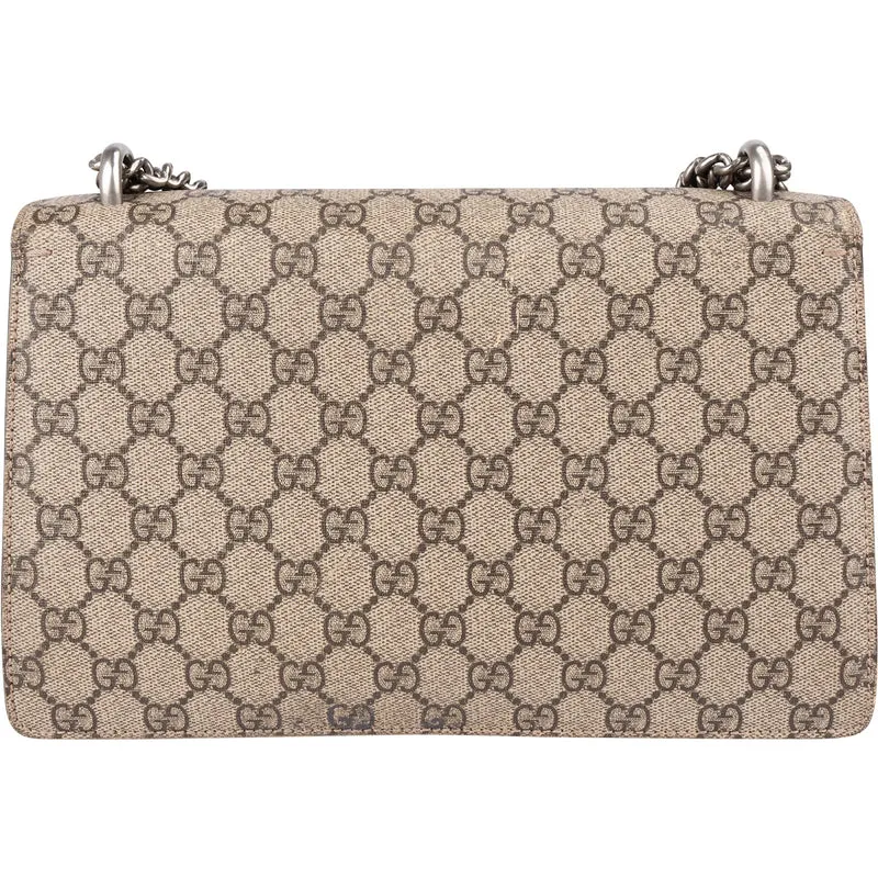 Gucci Monogram GG Supreme Canvas Dionysus Shoulder Bag