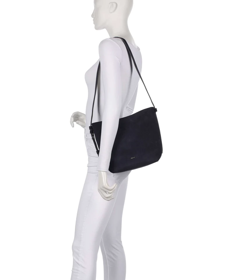Abro Suede Cosmo Beuteltasche navy
