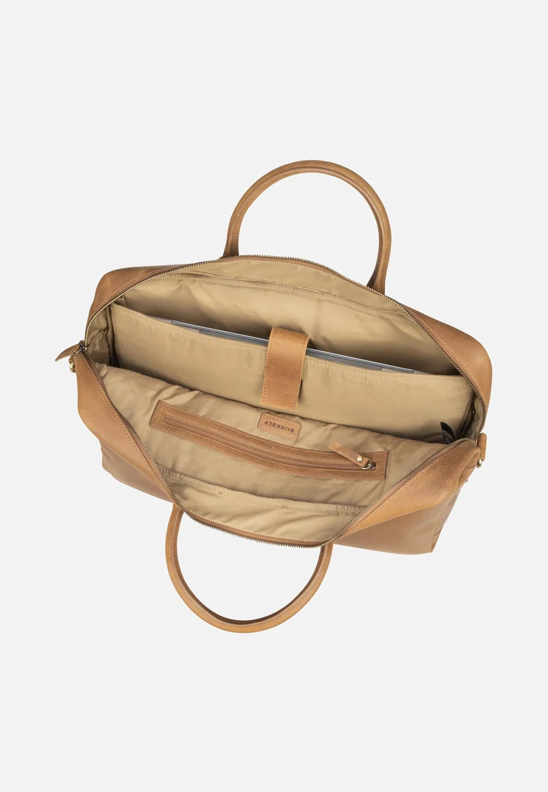 Vintage Max Big Worker 17'' 7339 Cognac - Aktentasche