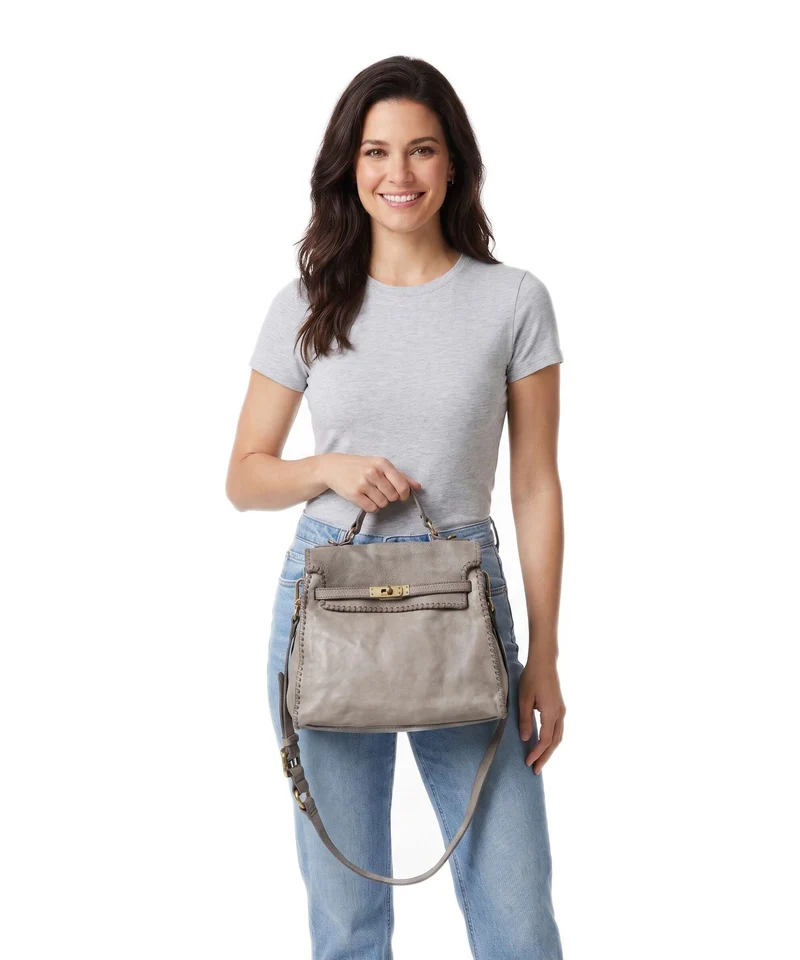 Campomaggi Handtasche cement