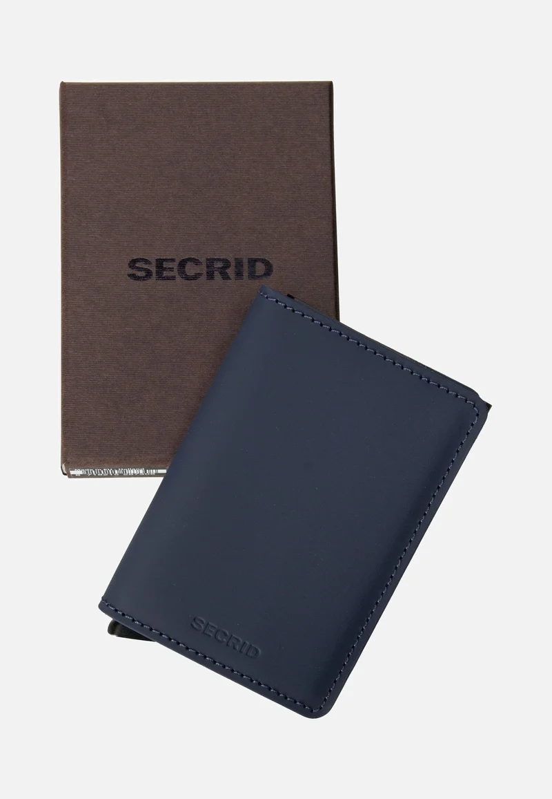 Slimwallet Matte Nightblue - Portemonnaie
