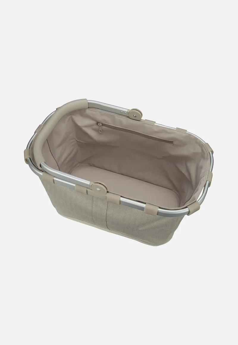 Carrybag Frame Herringbone Sand - Einkaufskorb