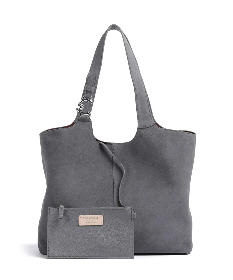 Coccinelle C-Easy Suede Beuteltasche stove