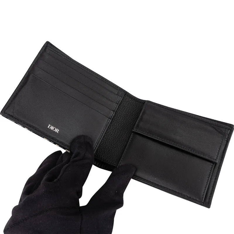 Christian Dior Oblique Trotter Monogram Jacquard Bifold Wallet