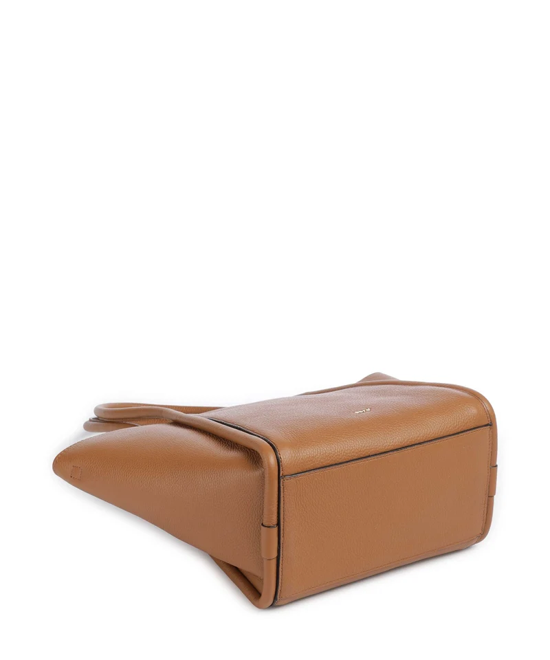 Abro Agave Willow Small Shopper cuoio
