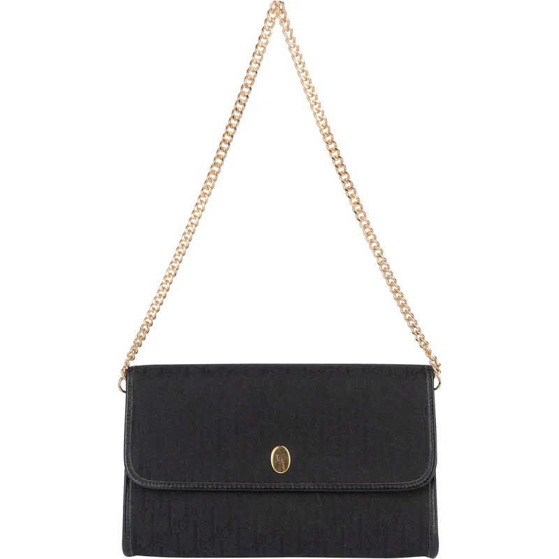 Christian Dior Oblique Monogram Single Flap Shoulder Bag