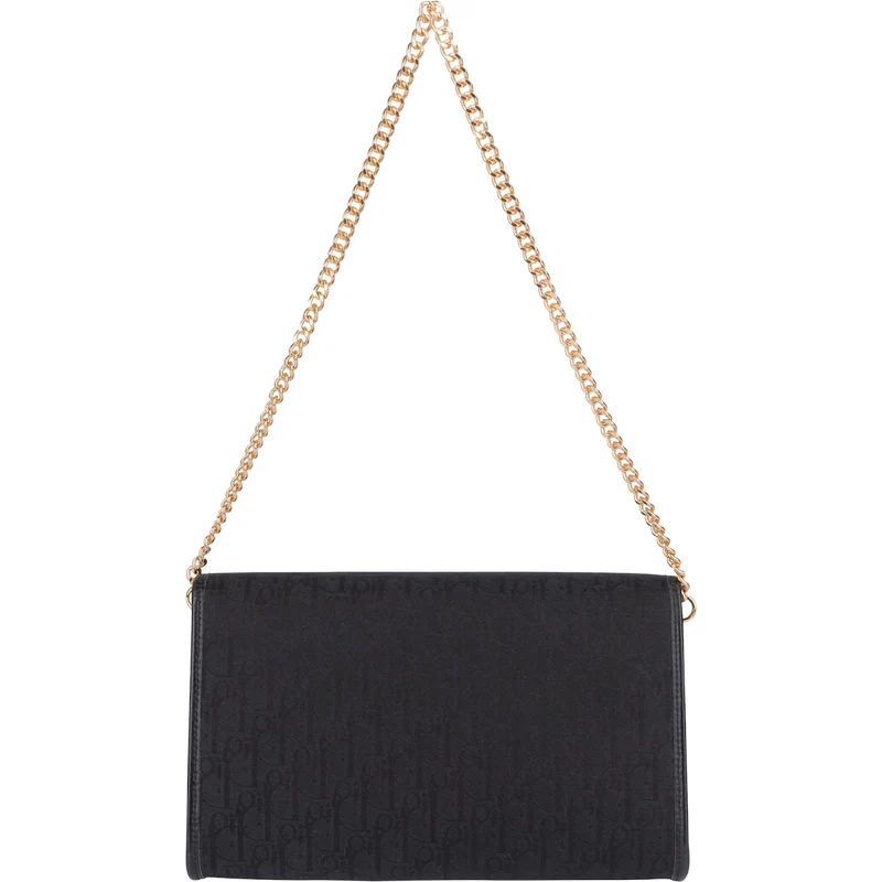 Christian Dior Oblique Monogram Single Flap Shoulder Bag