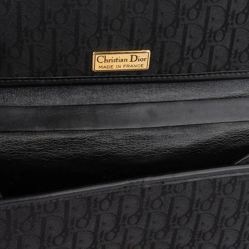 Christian Dior Oblique Monogram Single Flap Shoulder Bag
