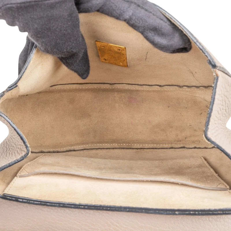 Chloé Grained Leather Drew Small Crossbody Bag
