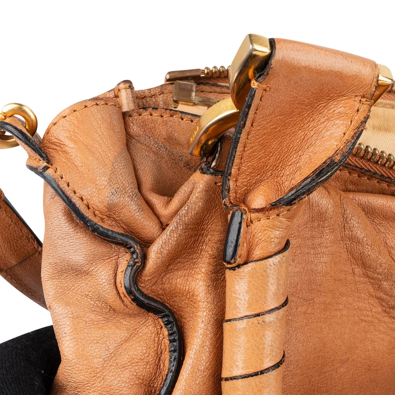 Chloé Woven Leather Marcie Shoulder Bag
