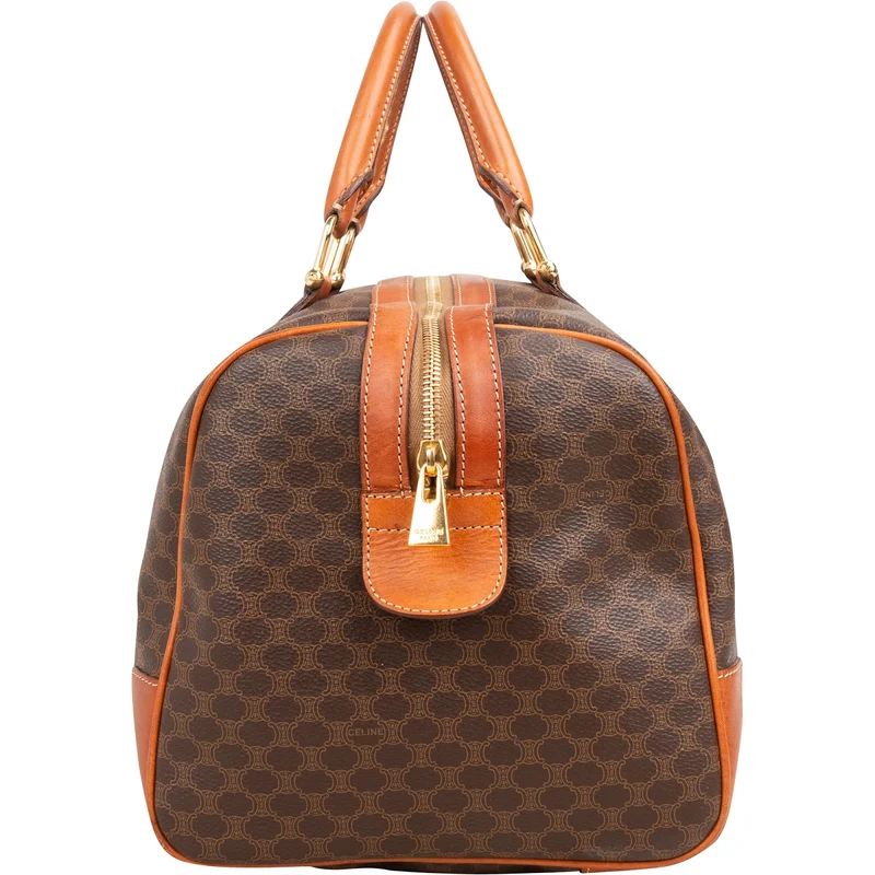 Celine Monogram Macadam Canvas Boston 40 Travel Bag