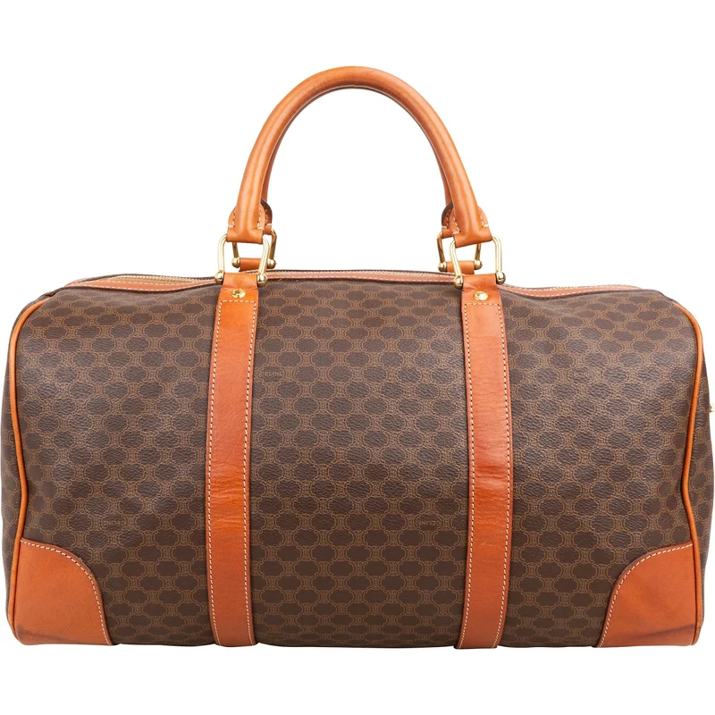 Celine Monogram Macadam Canvas Boston 40 Travel Bag