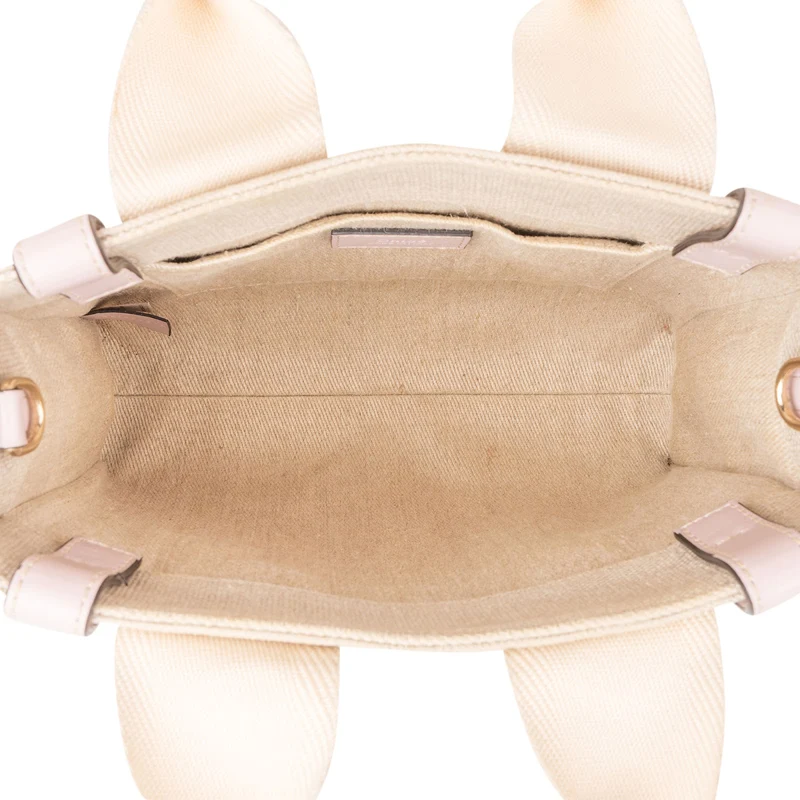 Chloé Canvas Small Woody Tote Handbag